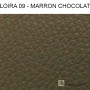 Simili cuir Loira marron chocolat 09 Froca