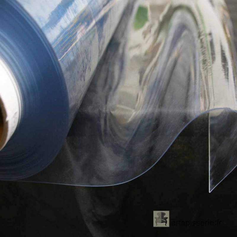 Feuille en PVC souple transparent à la découpe ép. 1 à 5 mm