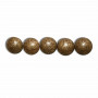 1000 Clous tapissier Bronze Doré Perle Fer 10,5 mm