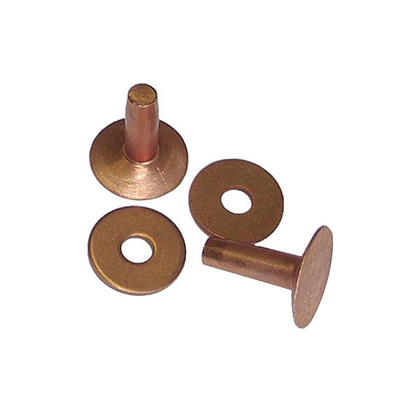 100 X Cuivre Ameublement Clous//Rivets//Clous 9.5 mm