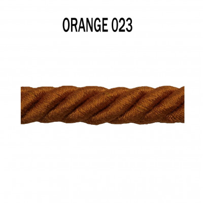 Câblé 8 mm - 023 Orange
