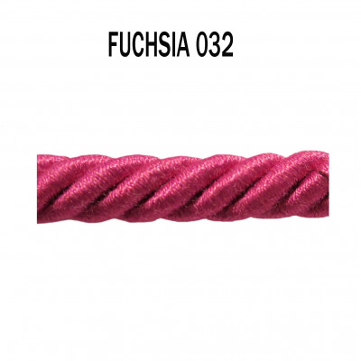 Câblé 8 mm - 032 Fuchsia