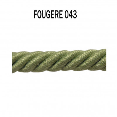 Câblé 8 mm - 043 Fougère