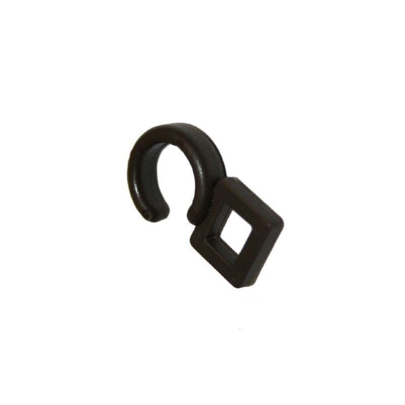 Lot De 50 Crochets Pour Rideaux De Pergola/gazébo - En ABS Anti-rouille, Pour Balcon, Terrasse, Intérieur/extérieur