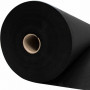 Tissu non tissé polypropylène noir 100 g/m² - 160cm, rouleau de 250m