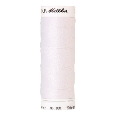 Bobine de fil Mettler SERALON blanc 2000 - 200ml