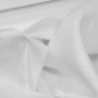 Tissu lin blanc laize 150 cm, le mètre