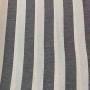 Tissu SATI - Rayures Blanc/Gris 300 cm