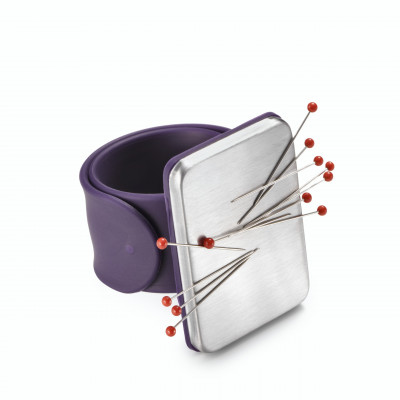 Bracelet porte épingles magnétique violet Prym