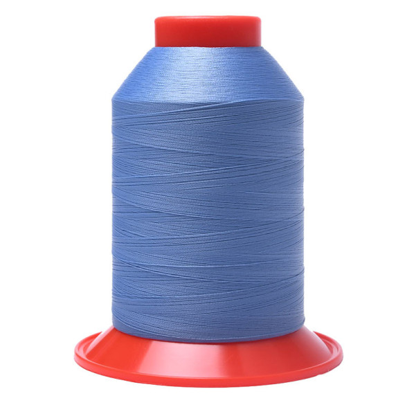 Bobine De Fil Bleu Gris 350 Serafil 1 2 De 5000m