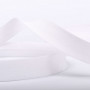 Biais coton blanc 20mm - 20 mètres