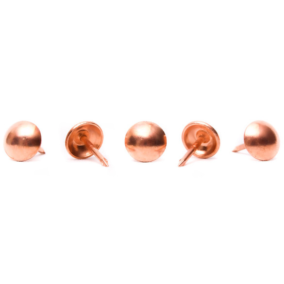 100 X Cuivre Ameublement Clous//Rivets//Clous 9.5 mm