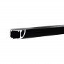 Rail rideau DS Noir sur mesure sans accessoires - Forest - 191 cm à 290 cm