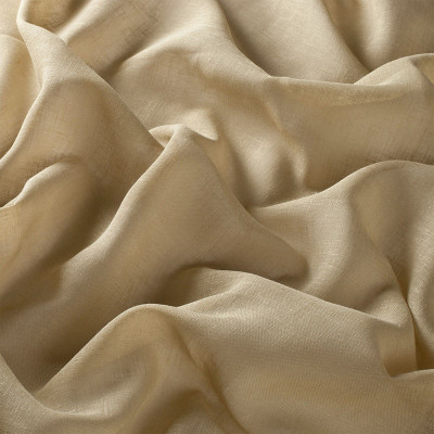 Tissu effet lin Gwendolyn beige foin 231 Jab 300 cm