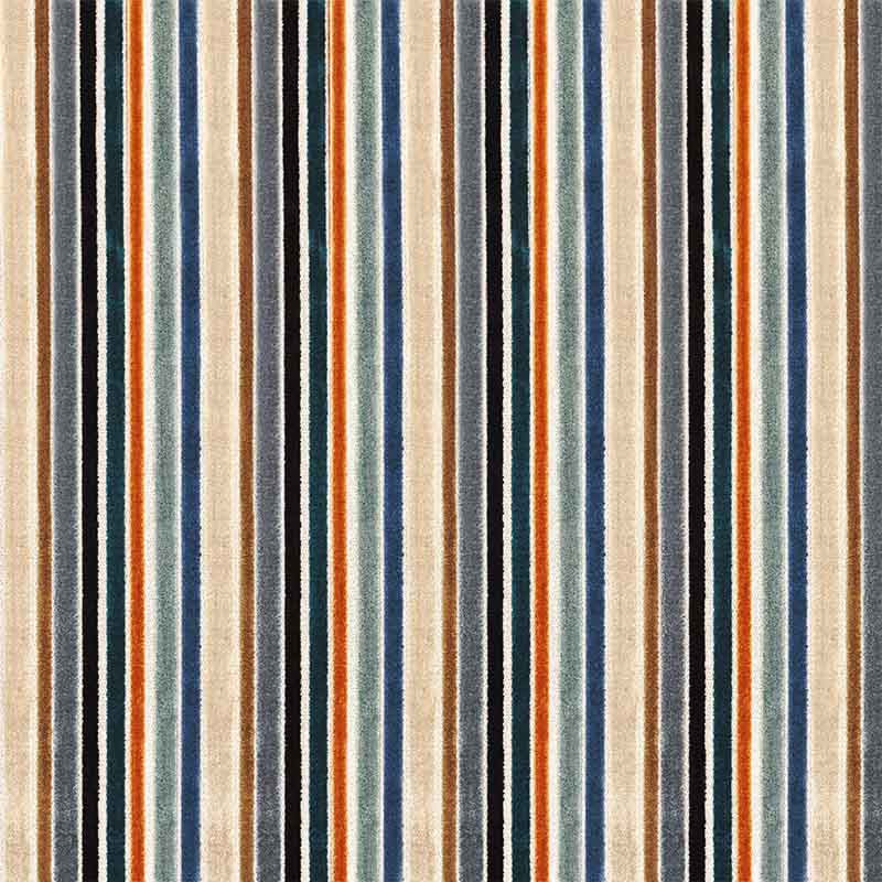 Tapis rayé vintage en acrylique Multicolore 200x290 TROCADERO | Leroy Merlin