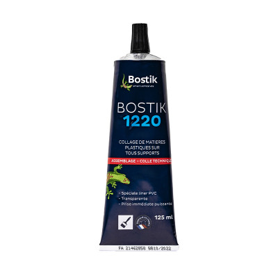Colle plastique liquide Bostik 1220 125ml