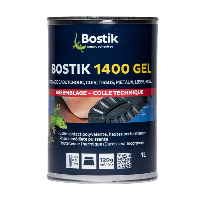 Colle néoprène gel Bostik 1400 1L