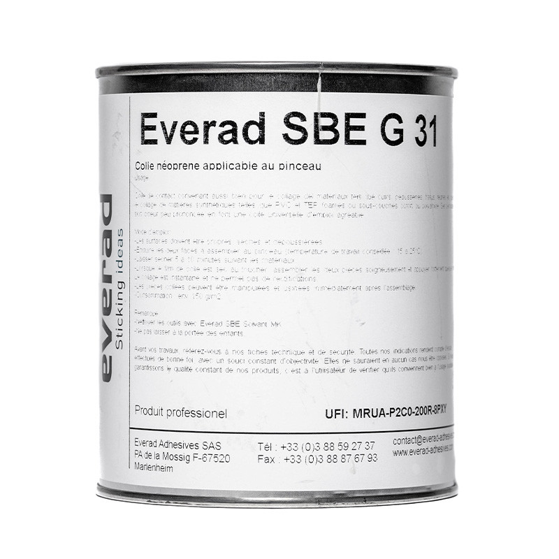 Colle néoprène liquide BE 3333 Everad 750 ml