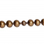 Bande de clous tapissier Perle Fer Bronze vieilli 11 mm + 18 clous