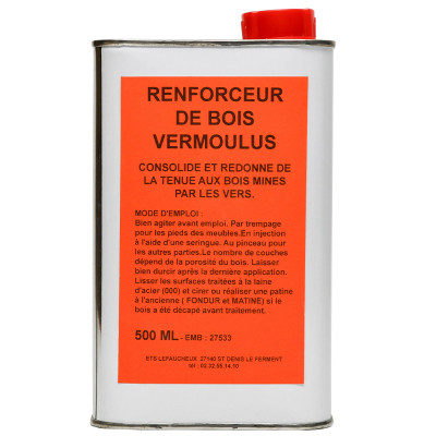 Renforceur de bois vermoulus Lefaucheux 500ml
