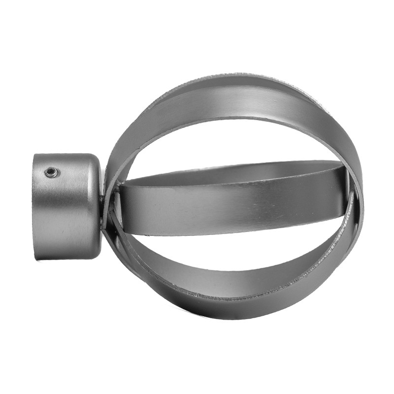 1 Tringle Extensible Embout Basique - Blanc - 80-110CM - Diamètre 7