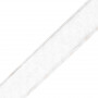 Velcro® autocollant 20 mm Blanc partie velours - Rouleau de 25 mètres