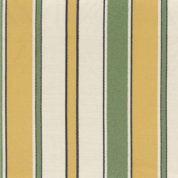 Matelas Coussin Chaise Longue Automatique TECNOCUCI Rayé Écru Vert - Confort Extérieur