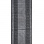 Ruflette vague double poche 77 mm Noir - Rouleau de 50 mètres