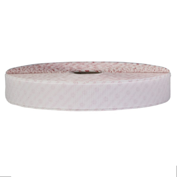 Byetsa Ruban Biais Polycoton Corail 30 Mm - Rouleau De 25 Mètres - Haute Qualité